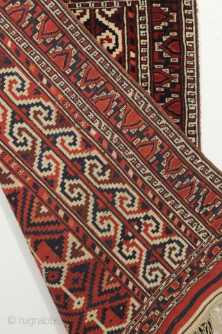 Yomut namazlik Prayer rug. Dated 1939. Natural colors and in great condition. 2-6 x 3-8 ft.                 