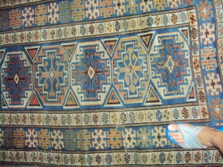 caucasian lesghi antique mis 1,40x1,00                            