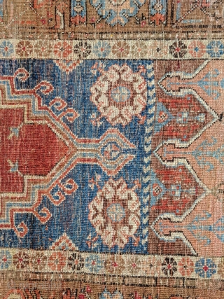 Turkish pray rug, ladik (3'9" * 7'), mid 19th century,  no repairs                    