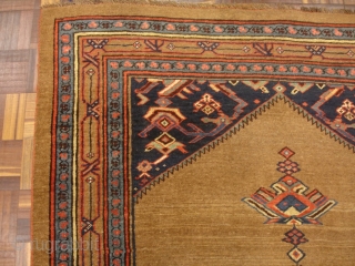 5' x 7' 7'' Camel Hair Bijar - 19th Century
Thank you, this piece is sold.                  