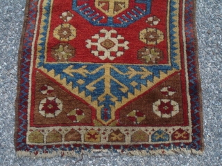 1' 9'' x 3' 2'' - c. 19th Century Yastik - Good condition & pile - Good colors. $425              