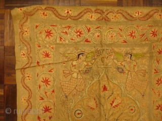 19th Century Textile - 29" x 48"                          