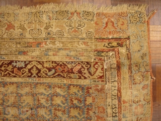 3' 1'' x 4' 10'' 18th Century Turkish Prayer Rug                       