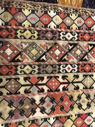 Beautiful Antique 19th century Uzbek Sharisabz region cross stitches embroidery. Excellent natural colours and good condition. The size is 50cm X 60cm.           