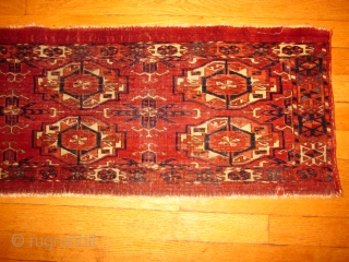 TEKKE 6 GUL TORBA    

14 X 42 INCHES

EVEN VELVET PILE 

SOLD                   