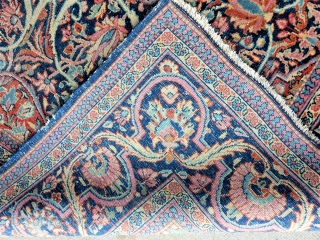 4 12/ x 6 1/2 ft kashan 
bargain priced
                        