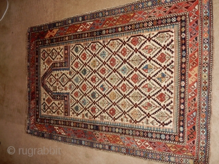 ESTATE DAGESTAN WITH EXCELLENT + PILE - NO REPAIRS, NO REPILING , ORIGINAL CONDITION
 3 FT 9 X 5 FT 4 INCHES -  LOOK AT THE ENDS AND SIDES FOR ORIGINAL  ...
