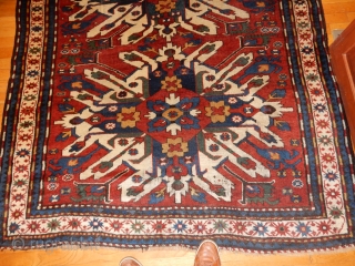 EAGLE KAZAK IN GOOD CONDITION AND LARGE 5 X 9 FT SIZE .....AND COMPETE ORIGINAL  SIDES!                