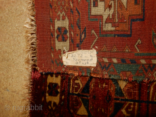 KERMAN MAT SUPERB CONDITION $300. TEKKE MAFRASH SUPERB CONDITION $650 . TALISH RUG WITH WONDERFUL BLUE FIELD $1400. OLD OLD TEKKE 6 GUL TORBA WITH AVIGDOR TAG $750 .    