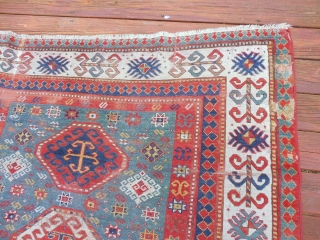 LARGE, 5  1/2 X 7 FOOT KAZAK

NICE BORDER

P.O.R                        