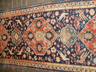 OLD KUBA RUNNER - 3 X 9 FT - DATED 1891 - GREAT PRICE                   