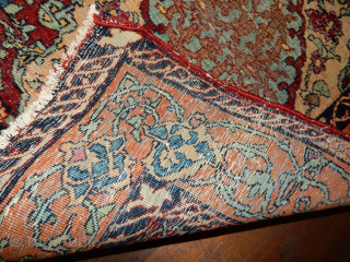 SELLING A PERSIAN MAT THATS OLDER THAN MOST , AN ISPHAHAN WITH A GREAT DESIGN 
AND LOVELY SOFT DYES . IT HAS BEEN ON MY OWN TABLE TOP FOR 15 YEARS .  ...