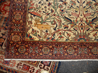 A SUPERB PERSIAN WEAVING IN MINT ORIGINAL CONDITION
4 FT 4 INCHES X 6 FT 6 INCHES                 