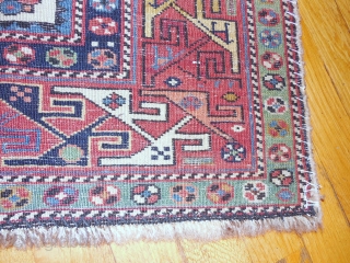 SHIRVAN WITH AKSTAFA ORANGE 

SUPERB CONDITION AND WEAVE                         