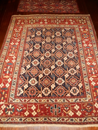 SELLING 2 EXCELLENT PLUS OLD WEAVINGS BOTH WITH SUPERB PILE -

 

THE SHIRVAN 4 X 5 SCATTER RUG IS NEARLY PERFECT - ASK FOR THE PRICE PLEASE      