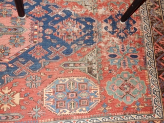 GOOD RUG REPAIR PERSON WANTED!
PLEASE CONTACT ME IF YOU ARE ABLE TO REPAIR THIS NICE OLD SOUMAK.
SOLID FOUNDATION TO WORK WITH, AND LIMITED AREA TO REPAIR 
MUST BE BASED HERE IN THE  ...
