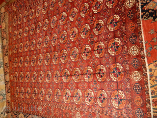 TEKKE MAIN CARPET WITH  FULL PILE - A BEAUTIFUL WEAVING - 7 X 8 FT SIZE - $3000              