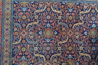 A good carpet is a sign of a cat loving it!
Tabriz - circa 1900 - 4m x 3m (13' 2" x 10' 0") and in very good overall condition with only very  ...