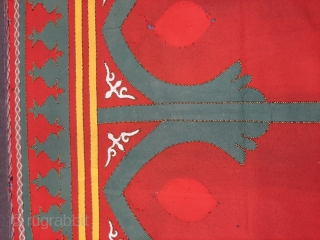 Anatolian felt curtain size:1.77x3.87                             