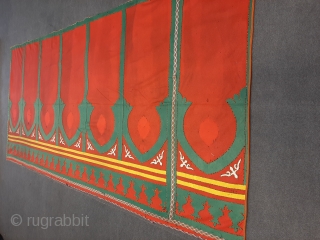 Anatolian felt curtain size:1.77x3.87                             