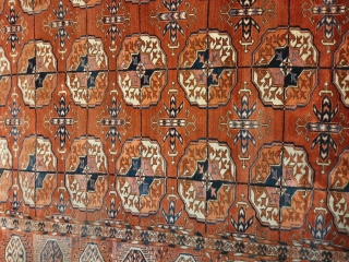 Persia tekke buhara 
Ower 100 years old.good condition
Size:2.25x3.50 cm2                        