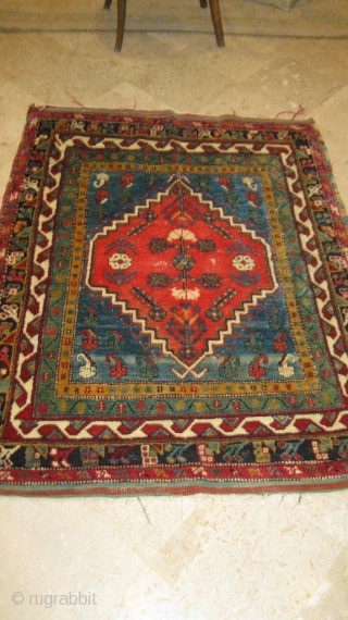 anatolian '''çal''' carpet  with nice condition size: 130x107                        