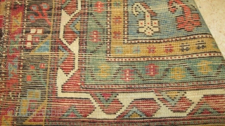 anatolian '''çal''' carpet  with nice condition size: 130x107                        