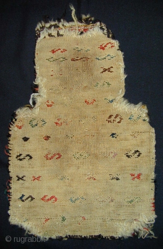 Kurdish Salt Bag. Late 19th c. 38 x 25 cms.                       