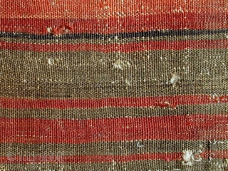 Rare Kurdish Piled Bag. 19th C. All natural colors. A small jewel. 42 x 39 cms                 