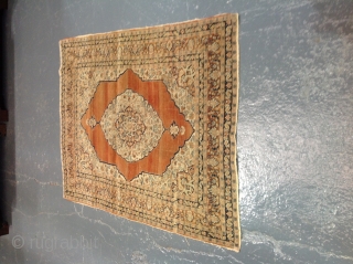 Fine antique Tabriz rug, 158x114cm, 2nd half of 19th century.                       