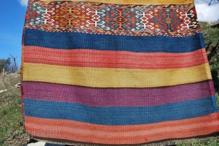 Malatya open cuval. Eastern Anatolia. Cm 100x162. Great natural saturated colors. Good age, good condition.                  