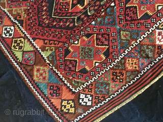 Sinanli tribal wonder bag❤️❤️❤️ Stars & Colors at best! Malatya/Sinanli big heybe/saddle bag face. Cm 80x90 ca. Second half 19th century. This is work of the Sinanli tribe who were part of  ...