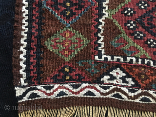 Sinanli tribal wonder bag❤️❤️❤️ Stars & Colors at best! Malatya/Sinanli big heybe/saddle bag face. Cm 80x90 ca. Second half 19th century. This is work of the Sinanli tribe who were part of  ...