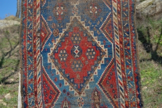 Luri long rug. Cm 68x233. Charming, tribal, wild, beaten up sweet rug from Fars area, Persia. Second half 19th century. --- Some twenty years ago I flew from Karachi to Quetta on  ...