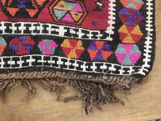 Kars area kilim, Eastern Anatolia, Turkey, cm 430x150, beautiful, long piece, early 20th century, in good condition. Clearance of big sizes: this is one of the many pieces that must go.  