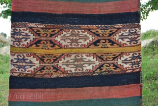 Eat Anatolian cuval. Cm 110x145. Late 19th or early 20th century. Great colors, great pattern, good condition. More pics & infos on rq. More pics on my fb page: https://www.facebook.com/media/set/?set=a.10153486177449258.1073742050.358259864257&type=1
Payment: Bank transfer  ...