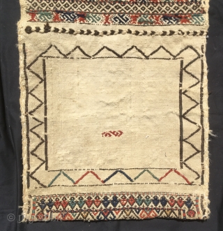 No, it's not the usual embroidered heybe or horse bag from somewhere in Eastern Anatolia or Western Azerbaijan. It's most probably a Shahsavan product. But, well, could certainly be a Kurdish weaving.  ...