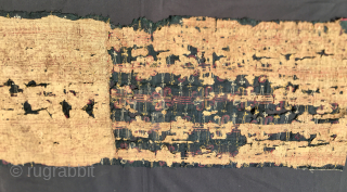 Tekke silk black chapan fragment.
Cm 36x90
Datable 3rd/4th q 19th century
Condition issues: holes and tears
Silk on silk
Background is black, embroidery red, yellow, orange
Great embroidered workmanship.
Email carlokocman@gmail.com

        