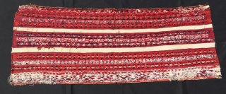 Tekke Ak torba. Cm 34x87. Antique, datable 1880, great cochineal, cotton, fine, precise drawing, good condition, beautiful.
                