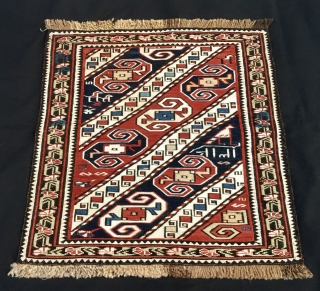 Azerbaijan. About 110 km northeast of Baku is the village od Khizy or Xizi that gives the name to these wonderful sumack textiles. There are not many of such bags available since  ...
