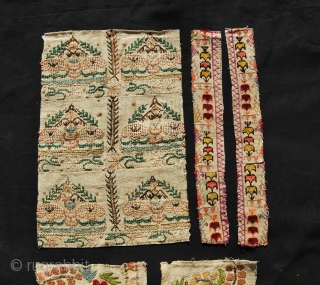 Nine Ottoman embroidered towel & napkin fragments. They should be either end of the 19th or early 20th century.
Anybody interested?
It was especially in the last years of the Ottoman empire that the  ...