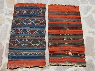 Karakecili cuval, front & back. Balikesir/Bergama area, Western Anatolia. Great colors. Second half 19th century.
You can have front or back, or both. See more pics on fb: 
http://www.facebook.com/media/set/?set=a.10151095524159258.494381.358259864257&type=3
     