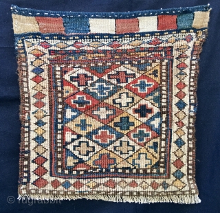 Shahsavan, the best dyers & weavers. This is a great sumakh khorjin bag face. Size is cm 46x50. Age is roughly 1880/1890. Antique, colorful, beautiful and in good condition. 
Please email carlokocman@gmail.com 