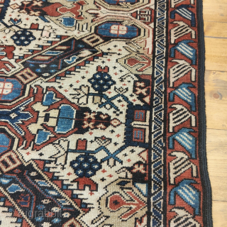 Shirwan Zeikhur rug, Azerbaijan. 
Size is cm 102x147 
Age could be 1920/1930 or probably earlier. 
In very good condition, almost perfect, with no restorations at all. 
Sale on behalf of the heirs  ...