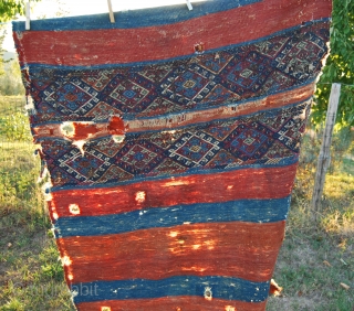 East Anatolia cuvals/storage bags. Some of the 60 or so cuvals from Eastern Anatolia. All about 100 or more years of age, all with great natural dyes, some in good, some in  ...