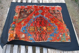 Ayranci village, Karaman area, Central Anatolia, cm 125x100 ca., or 49x39 in, early 19th century, very high pile, great dyes......
See more pictures on Facebook: 
http://www.facebook.com/media/set/?set=a.10151284458234258.522429.358259864257&type=3
Pls see also my other postings on rugrabbit:  ...
