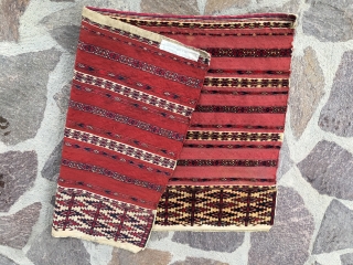 Ak Cuval Tekke (Salor 4 the previous owner). Cm 75x110. 2nd half 19h c. Lovely different reds: madder & cochineal. Great condition. Intense beauty and sweet simplicity..      