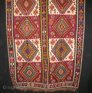 501 KARS AREA KILIM, EASTERN ANATOLIA, TURKEY, CM 430X150, BEAUTIFUL, LONG PIECE, EARLY 20TH CENTURY, IN GOOD CONDITION - 
DUE TO GALLERY CLEARANCE OF BIG SIZES THIS IS ONE OF THE MANY  ...