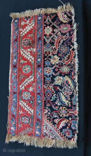 Two Caucasian fragments from the same rug. Great colors. Kuba? Second half 19th century. See more pics on Facebook: https://www.facebook.com/media/set/?set=a.10151975825129258.1073741892.3... or here: https://plus.google.com/photos/102077108999072625754/albums/5936205977386530321?banner=pwa&partnerid=gplp0
          