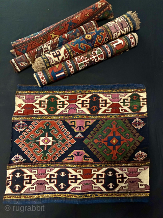 Pics following previous post.
Shahsavan sumack panels or bag faces.
For infos & pics pls DM and/or email carlokocman@gmail.com